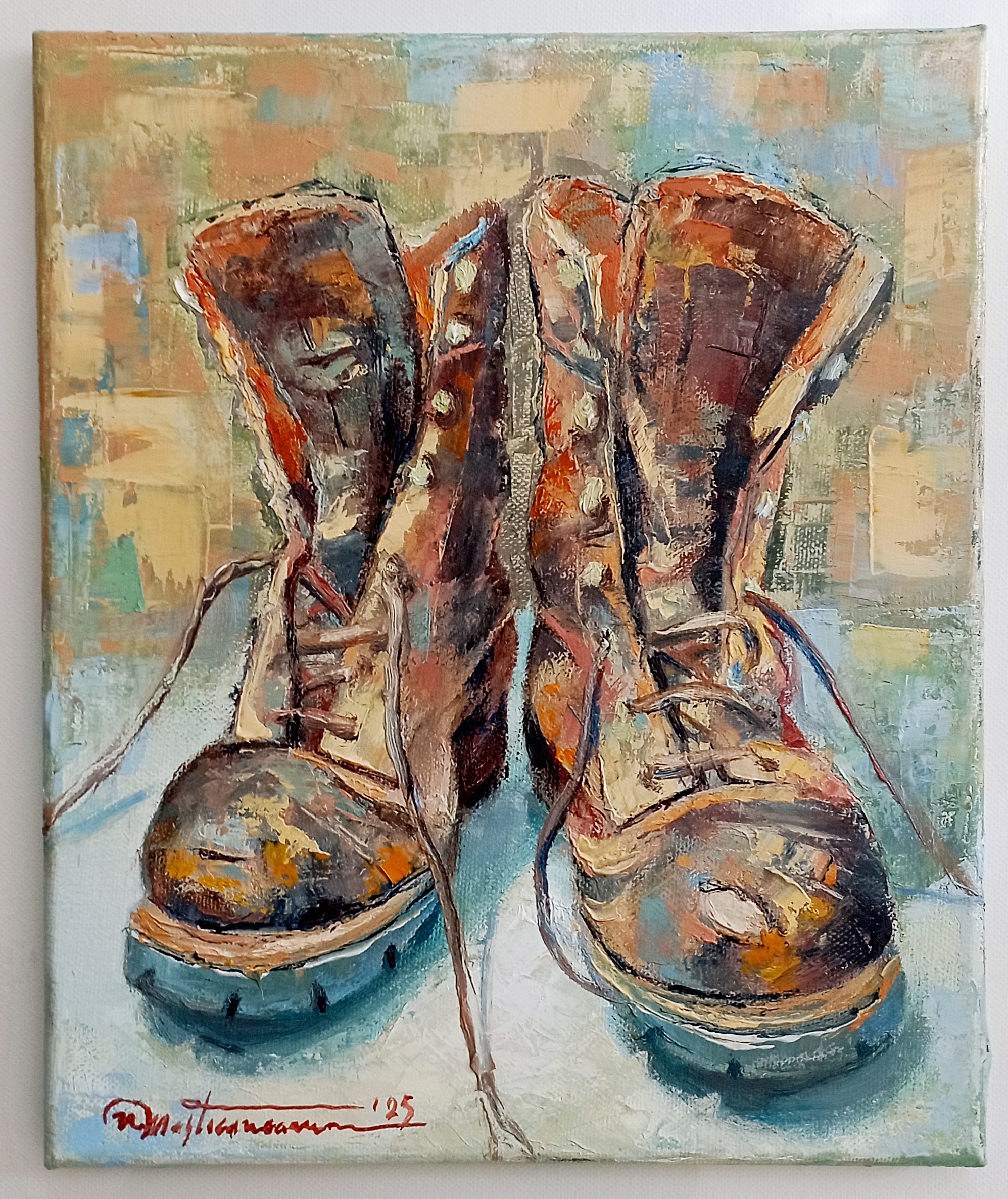 "The boots that went a long way"