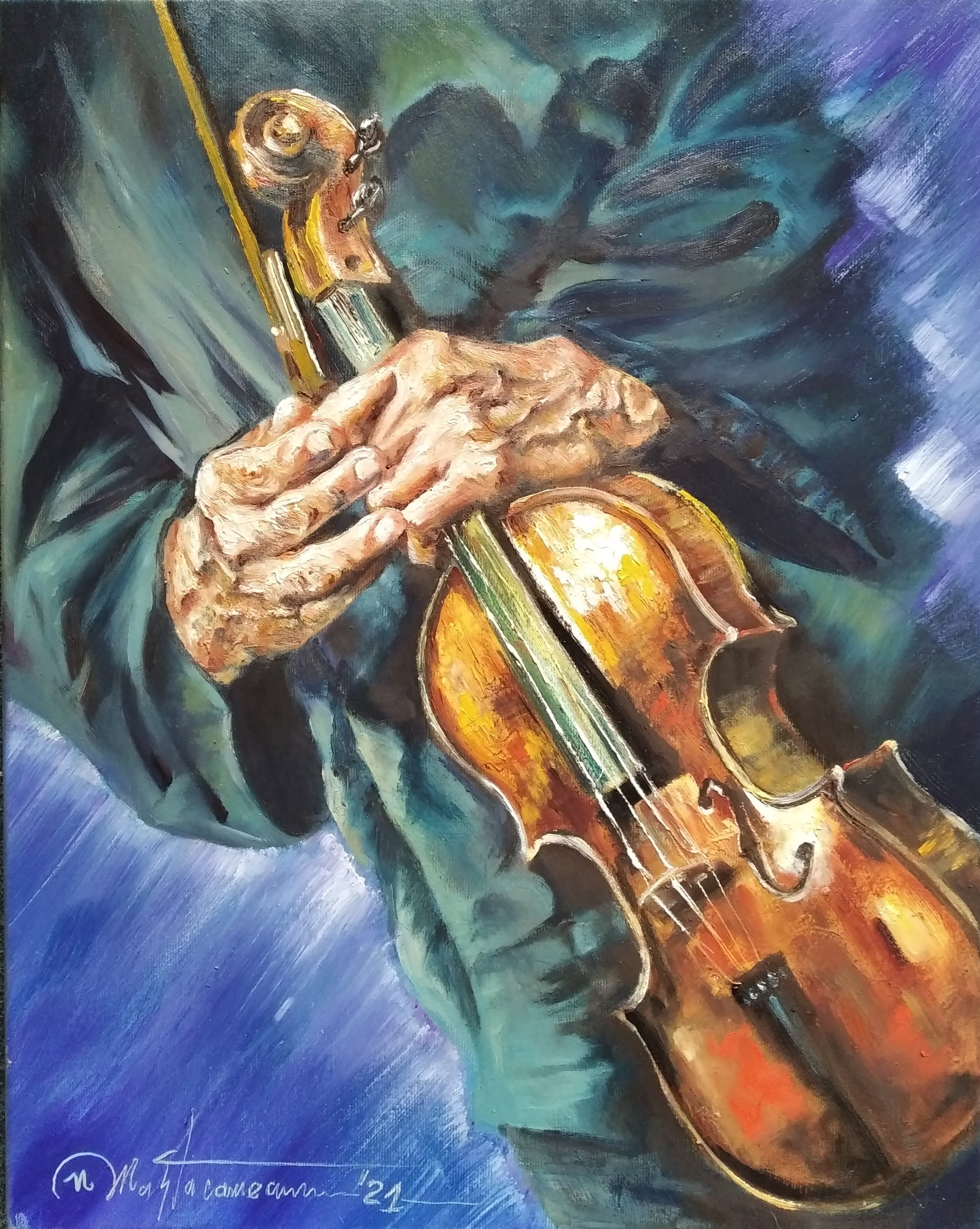 "The Violinist's Hands"