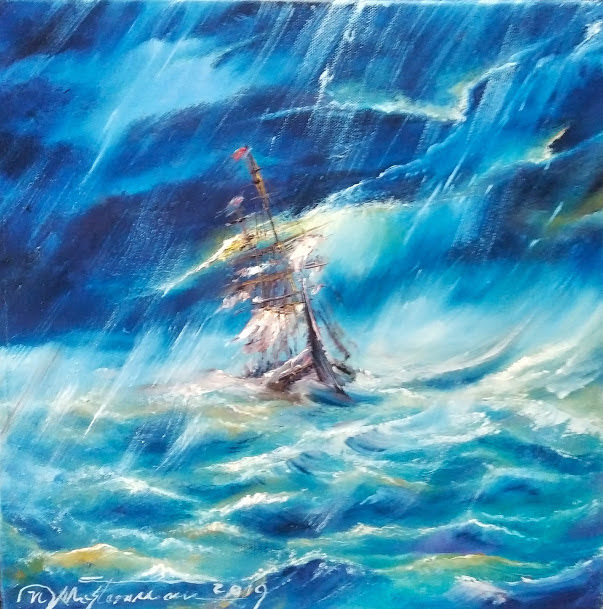 "Storm at Sea"